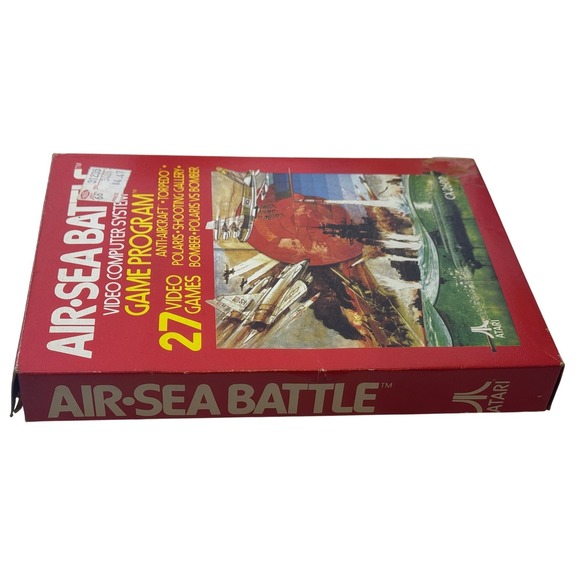 Air-Sea Battle Atari 2600 Video Game CX2602 Red Box 1987 1988 - Picture 6 of 9